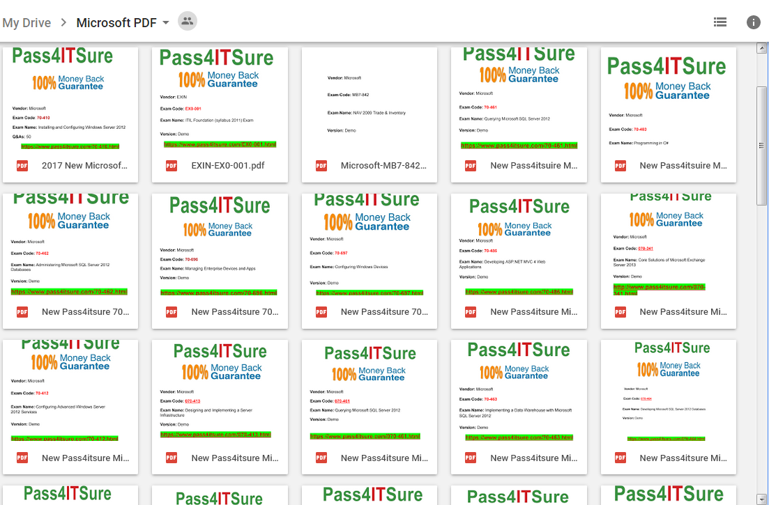 pass4itsure google pdf