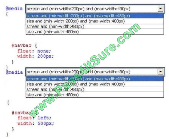 pass4itsure 70-480 exam question q9-1