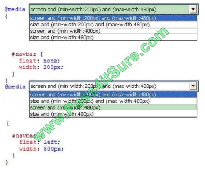 pass4itsure 70-480 exam question q9-2