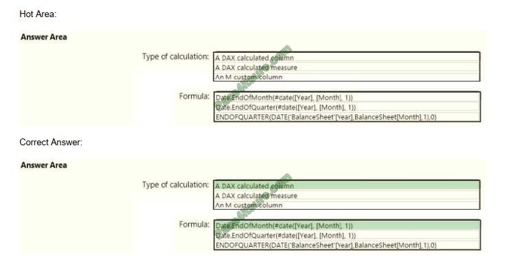 exampass DA-100 exam questions-q10 (1)