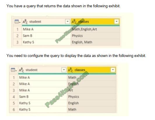 DA-100 exam questions-q13