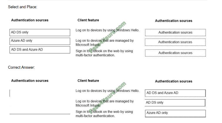 MS-900 exam questions-q11