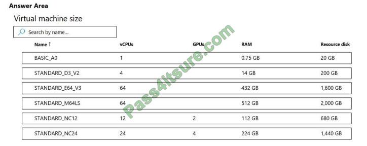 dp-100 exam questions-q3