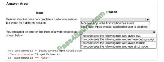 pl-400 exam questions-q6