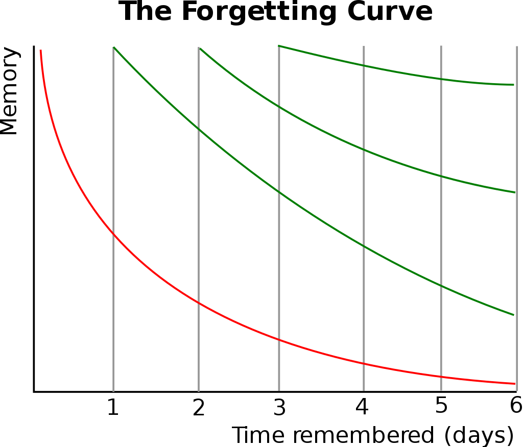 forgetting curve